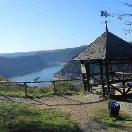 #1 Studioapartment Mit Loreleyblick Direkt An Der Schoensten Etappe Des Rheinsteigs Patersberg Esterno foto